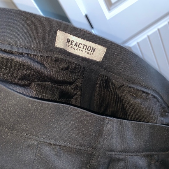 Kenneth Cole reaction charcoal dress slacks - Picture 2 of 2